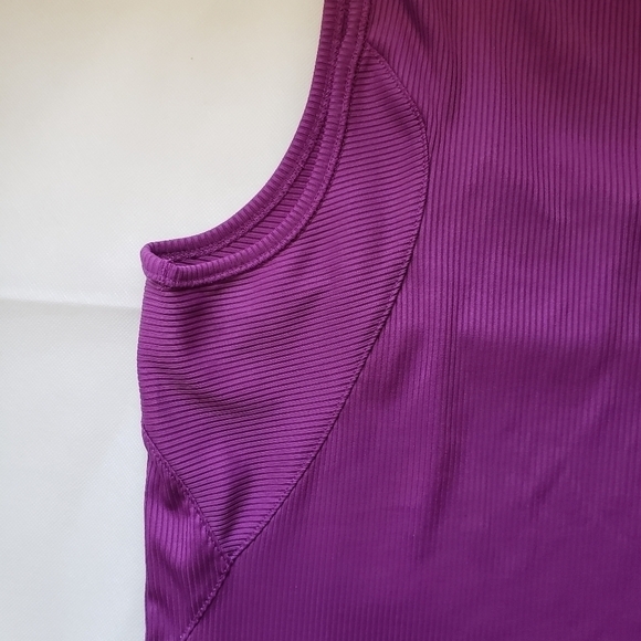 𝅺puma Sport Dry Fit long tank top violet pink - Picture 6 of 6